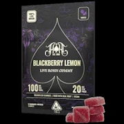 Heavy Hitters - Blackberry Lemon - Rosin Gummy - 5 x 20mg THC