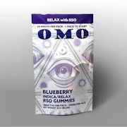 OMO Labs - RSO Blueberry - Gummy - 10 x 10mg THC