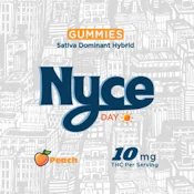 NYCE - Peach (Day) - Gummy - .1g