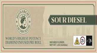 Monarchy - Sour Diesel - Pre-Roll - 1.2g