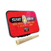 Sushi Hash - Sour Hour Flower x Nectarine Jelly Hash Rosin - Prerolls - 2.5g