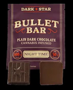 Dark Star - Bullet Bar Night Time Dark Chocolate - Chocolate - .1g