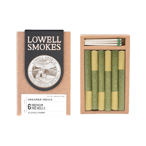 Lowell Farms - The Dreamers Indica Blend 7 Preroll 6pk - 3.5g