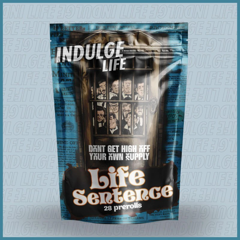 Induldge Life - Life Sentence - Lemon G - 28 1G Prerolls Main Image
