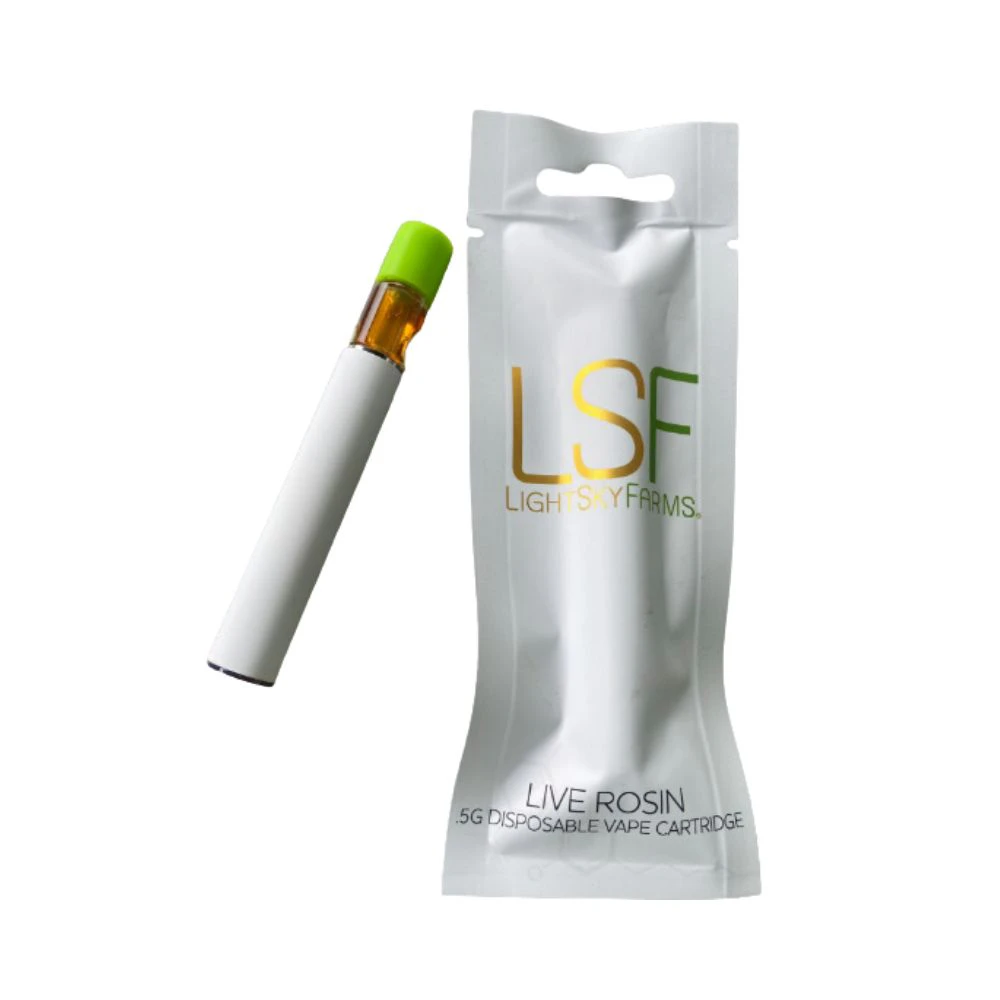 Light Sky Farms - Eggroll .5g Live Rosin Disposable - LIGHTSKY FARMS Main Image