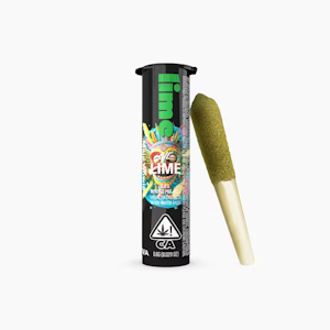 Lime - LIME - Infused Preroll - Maui Wowie - Live Resin & Hash - Lil Lime - .6G