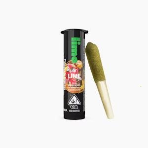 Lime - LIME - Infused Preroll - Pineapple Express - Live Resin & Hash - Lil Lime - .6G