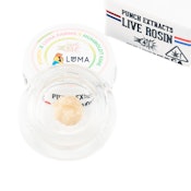 Lime Star-Burst Tier 1 Live Rosin Badder