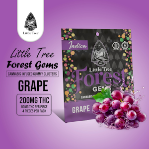 Little Tree - Little Tree Forest Gems - Grape - 200mg