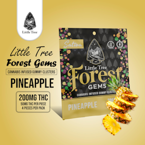 Little Tree Forest Gems - Pineapple -200mg