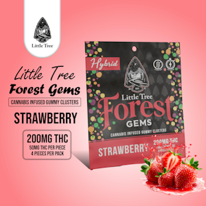 Little Tree - Little Tree Forest Gems - Strawberry - 200mg