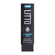 LITTO | Blueberry Kush - Premium All-In-One THC Vape Pen - 1G