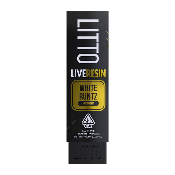LITTO - LITTO | Exotic Runtz - Premium All-In-One THC Vape Pen - 1G Main Image