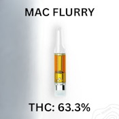 Oregrown | Live Resin Cart 1g [H] | Mac Flurry