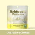 LIGHTS OUT: Pineapple Live Rosin Gummies 10-Piece/100mg (S)