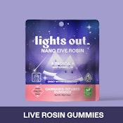 LIGHTS OUT: Watermelon Live Rosin Gummies 10-Piece/100mg (I)