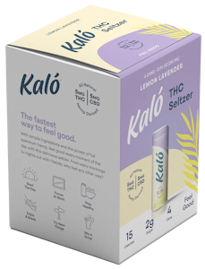 Kalo - [REC] Kalo | Lemon Lavender | 20mg/4pk THC Seltzer
