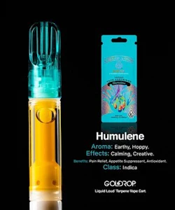 GoldDrop - Gold Drop THC Bomb Liquid Loud 1g Vape