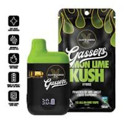 [Claybourne Co.] Gassers Vape AIO - 1g - Lemon Lime Kush (H)
