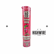 LOCO Strawberry Cough Infused Preroll 1g