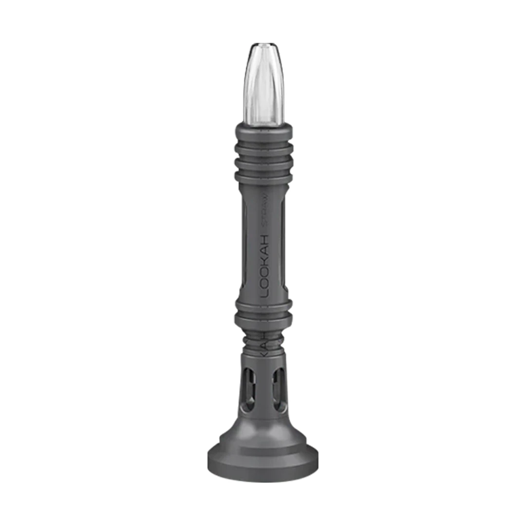 Lookah - DAB STRAW - GUN METAL - LOOKAH Main Image