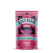 LOST FARMS - Raspberry Gummies | Wedding Cake 100mg