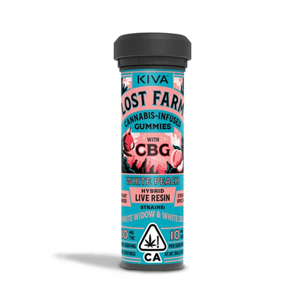 WHITE PEACH 1:1 THC/CBG - 10PK | EDIBLE