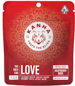 [Kanha] NANO Gummies - 100mg - 2:1:1Raspberry Rose (S)