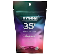 LOWELL 35'S - Infused Prerolls - Knockout Indica - Tyson - 10PK - 3.5G