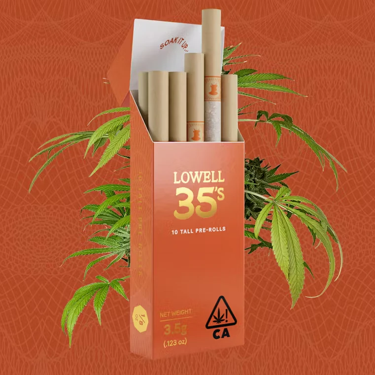 LOWELL - LOWELL 35'S - Prerolls - Sunny Daze - 10PK - 3.5G Main Image