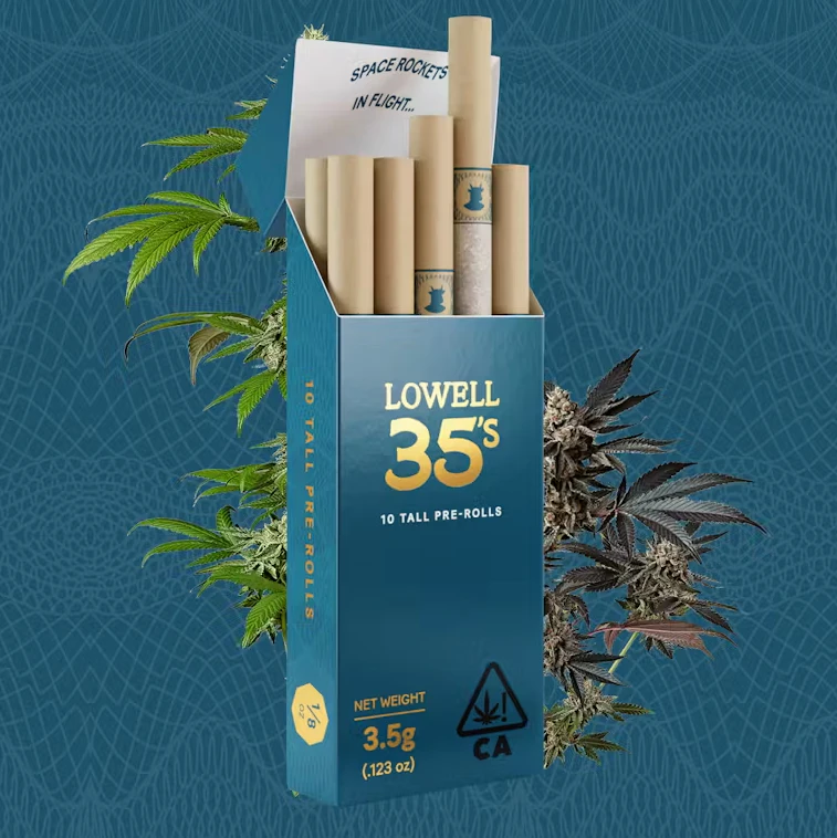 LOWELL - LOWELL 35's - Prerolls - Afternoon Delight - 10PK - 3.5G Main Image