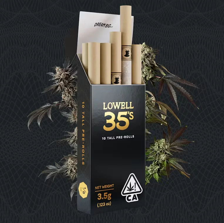 LOWELL - LOWELL 35's - Prerolls - Dream Weaver - 10PK - 3.5G Main Image