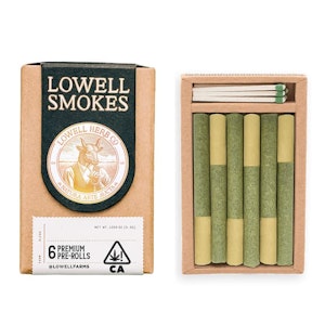 Lowell - Pre-Rolls | Lowell | The Chill Indica | 6pk | 3.5g