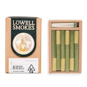 Pre-Rolls | Lowell | The Happy Hybrid Blend | 6pk | 3.5g