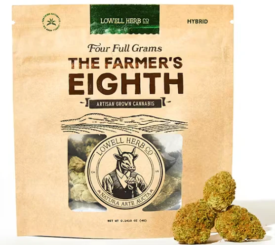 Lowell Herb Co. - The Farmer's Eighth (4g) Sherbert Cherry Main Image