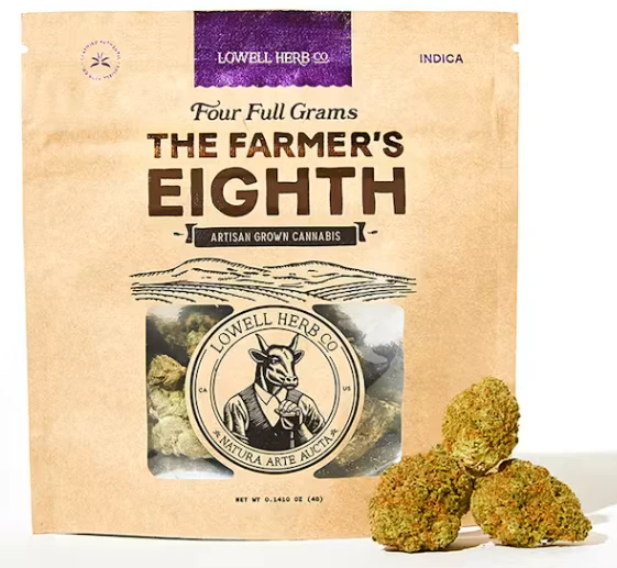 Lowell Herb Co. - The Farmer's Eighth (4g) Purple Kush Main Image