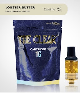 THE CLEAR - Lobster Butter  Cartridge 1g