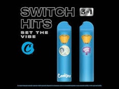 Cookies - London Pound Cake 75 x Grape Gas - Dual Chamber Disposable - 1G