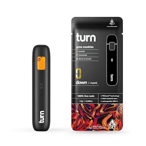 TURN - Turn GMO Cookies Live Resin All-In-One Vape 1.0g
