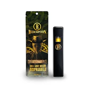 Cap Junky 1g Live Resin Disposable - REDEMPTION