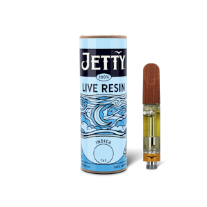 Jetty Extracts - Jetty - 1g LR Cartridge (Donny Burger-Indica)