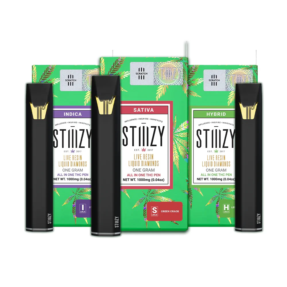 STIIIZY - Stiiizy LQD AIO 1g Green Crack Sativa Main Image
