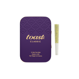 TOAST - Purple Kushberry | 25% THC | Pre-roll | 0.35g 10 count | Toast