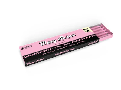 Farmhouse Artisan Market - Blazy Susan Pink King Cones 20pk