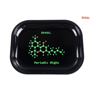 LUV BUDS - SirEEL - 5.5" x 7" Periodic Highs Rolling Tray