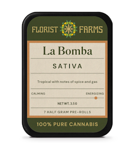 FLORIST FARMS - La Bomba | Pre-roll | 0.5g 7 pack