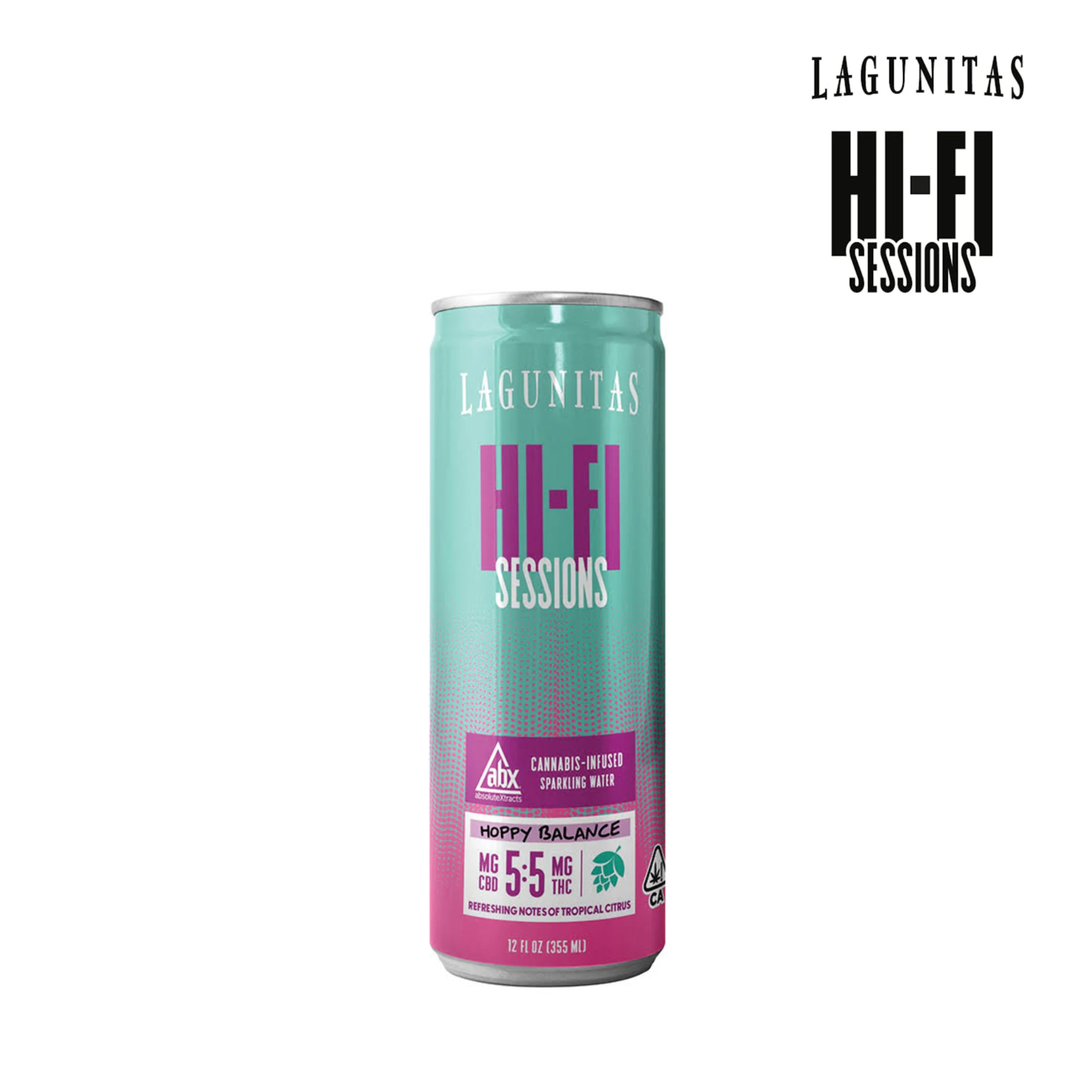 Hi-Fi Hops - Hoppy Balance Seltzer CBD:THC (1:1) Main Image