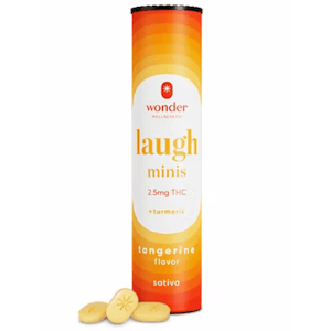 Wonder - Wonder Minis Laugh Tangerine [40pk] - 100mg