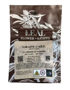 Leal - Grape Cake 3.5g Packaged Flower Main Image