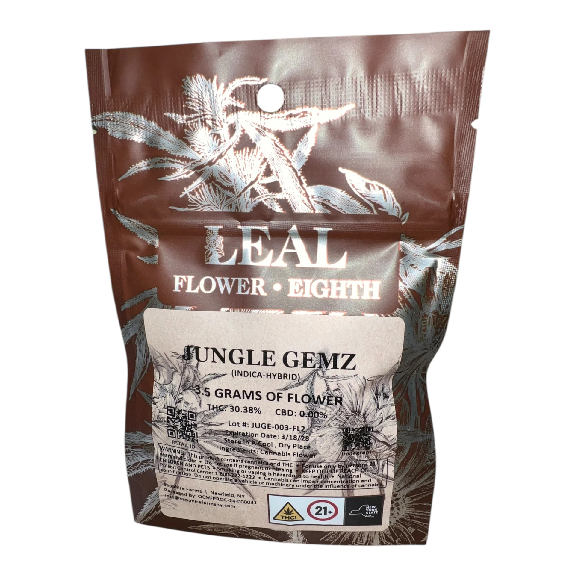 Leal - Jungle Gemz 3.5g Flower Main Image